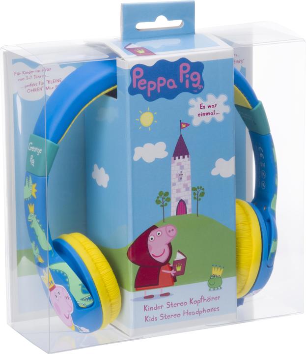 Actual product image OTL Technologies Peppa Pig Prince George Wired Headphones Headband Music Blue, Green, Pink, Yellow