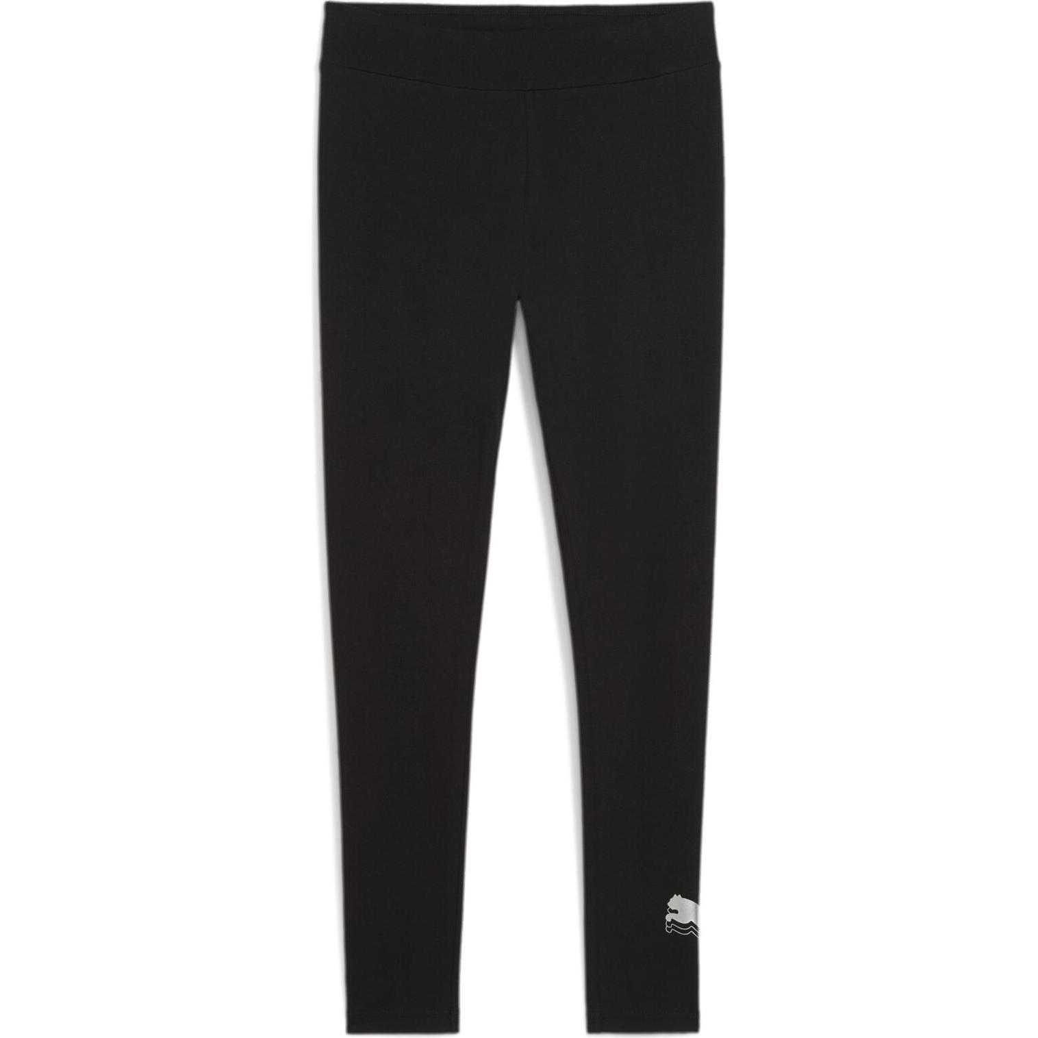 Puma, Damen, Tights, ESS METALLIC Leggings (XS), Silber, XS