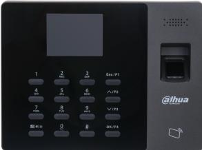 Dahua munkaidő nyilvántartó - ASA2212GL-D (2,4" kijelző, Ujjlenyomat ID card, kód) (Electronic numerical code, Fingerprint)