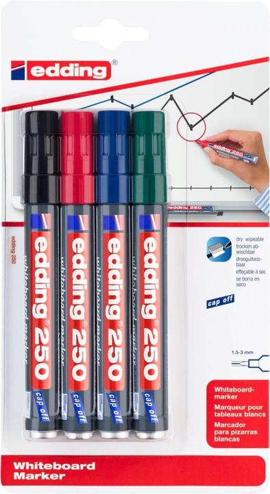 Produktbild Edding Whiteboard-Marker 251 (4 x)