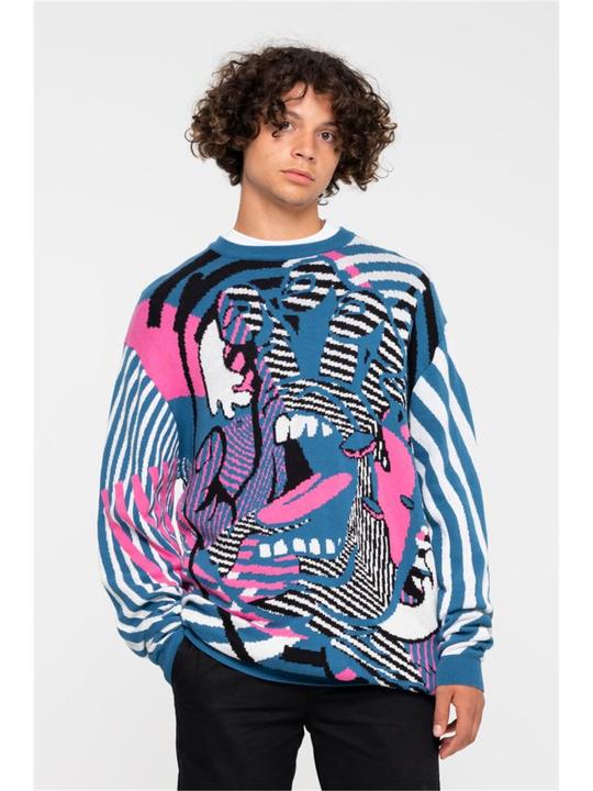 Produktbild Santa Cruz Strange Hand Knitted Crew (L)