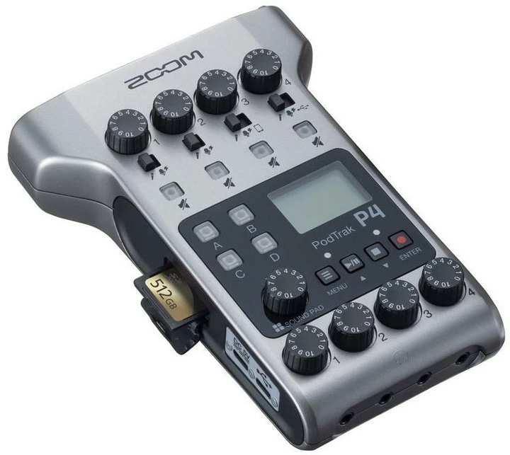 Actual product image Zoom P4 PodTrak (Handheld)