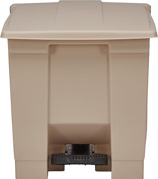 Image du produit Vepa Bins Industrial pedal bin, capacity 30 l, beige. (30 l)