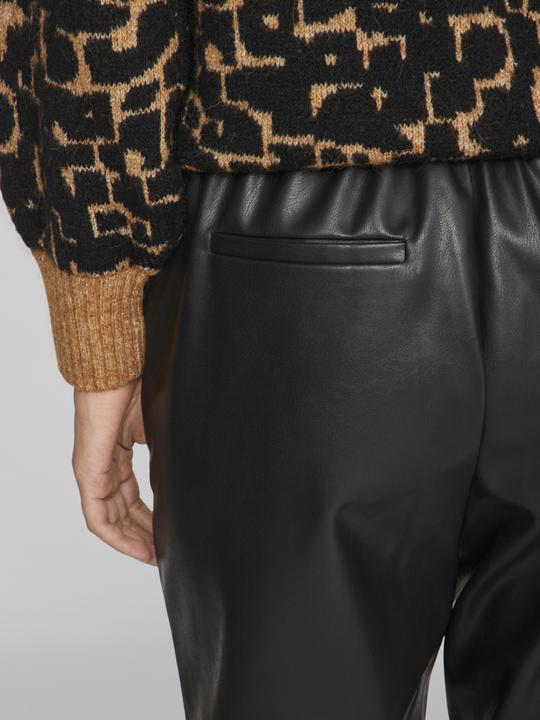 Actual product image Vila Coated High Waist Trousers (44)
