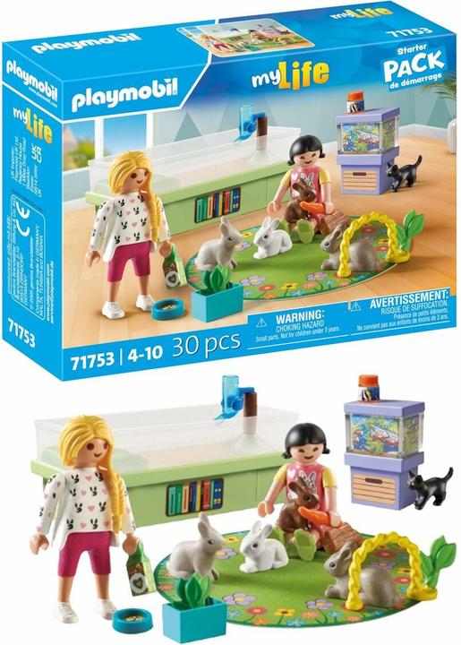 Produktbild Playmobil Familie mit Hasen (71753)