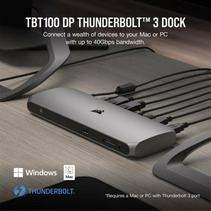 Produktbild Corsair TBT100 (Thunderbolt, 9 Ports)