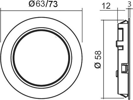 Produktbild L&S LED Ein-/Anbauleuchten Emotion Moonlight 12 V (198 lm)