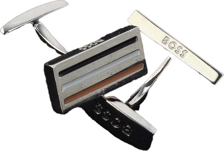 Actual product image BOSS Mens B-Iconic Cufflinks (100% synthetic material)