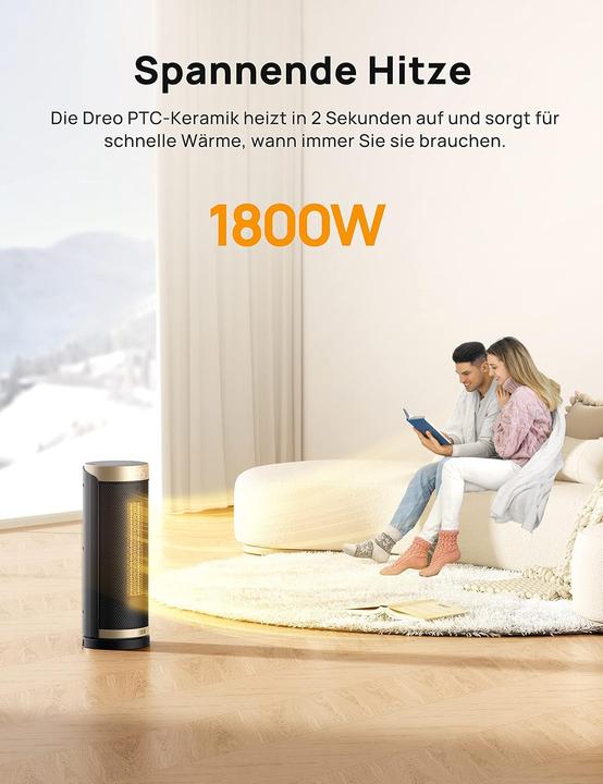 Image du produit Dreo Solaris Slim H3 (1800 W)