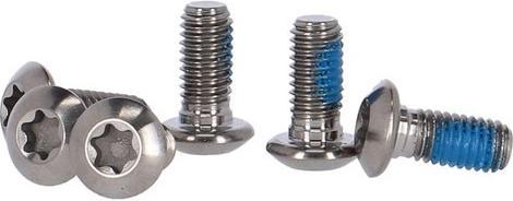 Actual product image Trp Disc titanium screw set Torx 6 pieces