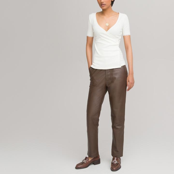 Produktbild La Redoute Collections Lederhose