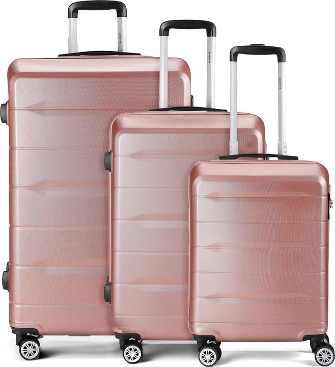 Benzi 5583 4 Rollen Kofferset 3-teilig (182 l)