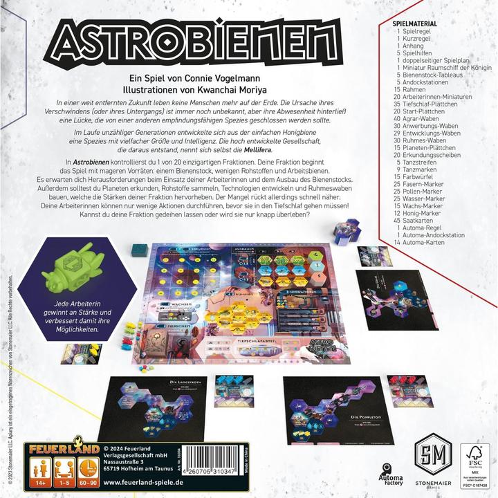 Produktbild Feuerland FEU31034 - Astrobienen (DE) (Deutsch)