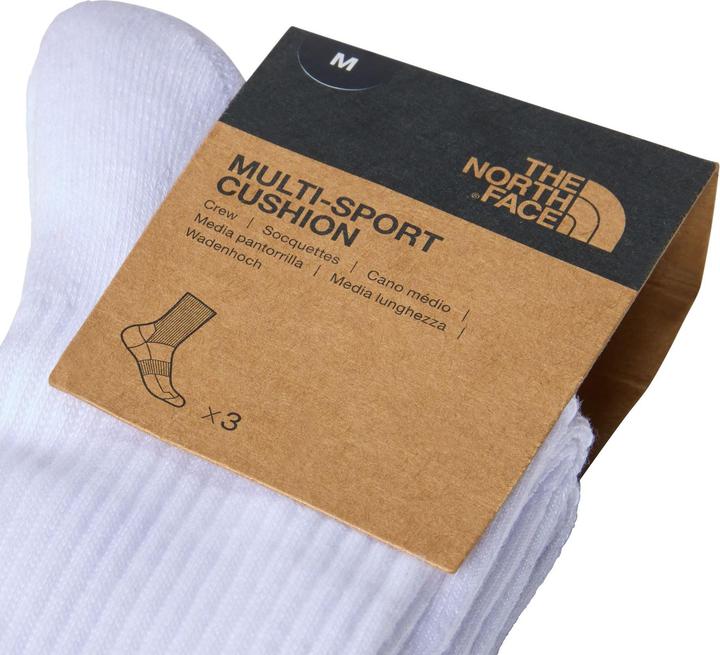 Produktbild North Face Multi Sport Cush Crew Socks 3-Pack (L)