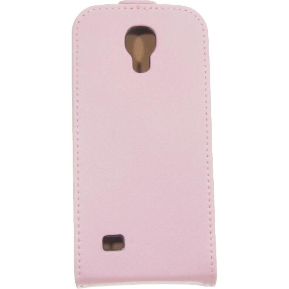 Thumbnail - OEM Slim leather Flip Case Galaxy S4 mini - Pink (Samsung Galaxy S4 Zoom, Samsung Galaxy S4 Mini I9195), Smartphone Hüll...