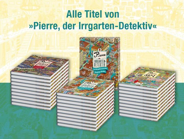 Productafbeelding Pierre, der Irrgarten-Detektiv, jagt Mr. X (Duits, Hiro Kamigaki, 2017)