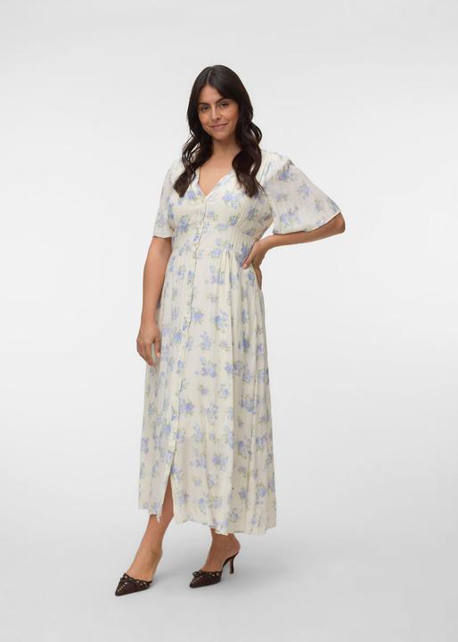 Produktbild Vero Moda VMCBELLA Langes Kleid Gesmoktes Kleid (50)