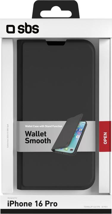 Produktbild SBS Wallet Stand Case (Apple iPhone 16 Pro)