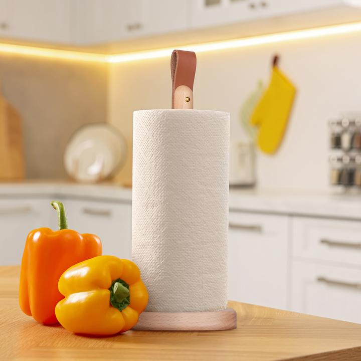Actual product image Relaxdays Kitchen roll holder