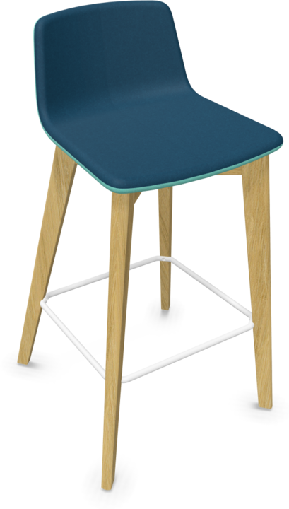 Blue, White, Mint, Ash natural light grey stained