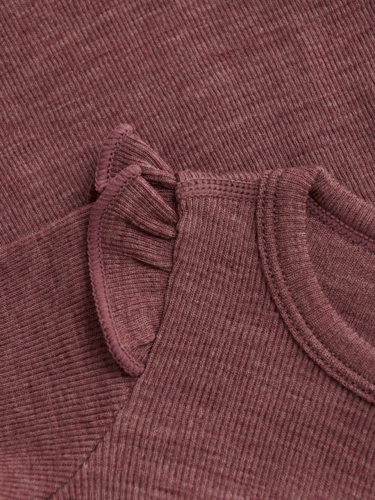 Actual product image CeLaVi Long-sleeved merino wool bodysuit (50)