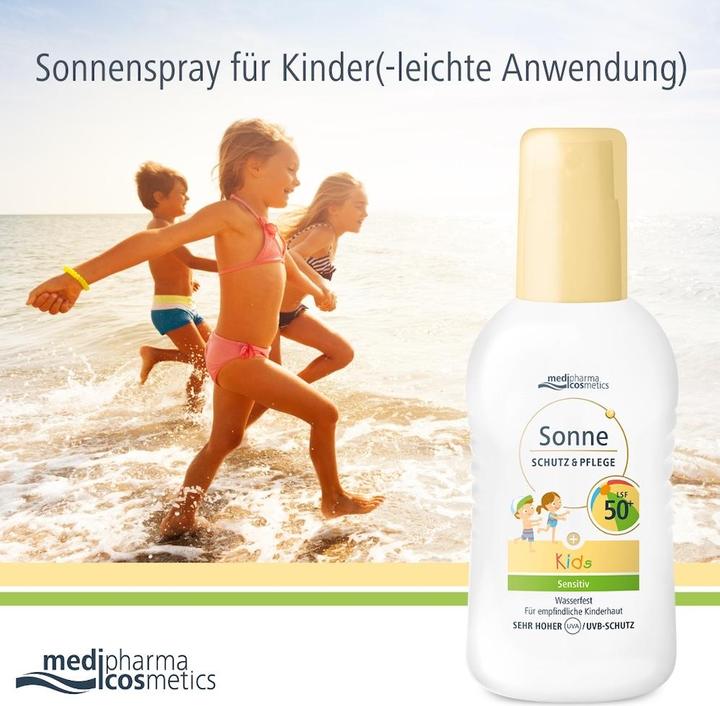 Produktbild Dr. Theiss Sonne Schutz+pfl Kids 50+, 200 ml SPR (Sonnencreme, SPF 50+, 200 ml)