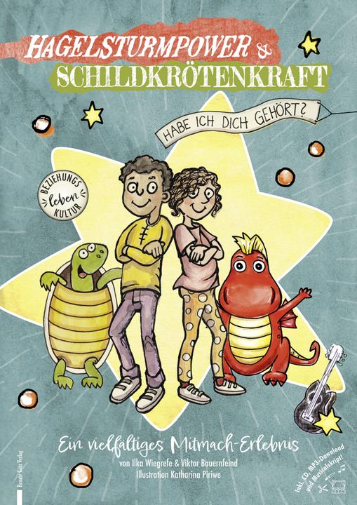 Actual product image Hagelsturmpower & Schildkrötenkraft (German, Katharina Piriwe, Ilka Wiegrefe, Viktor Bauernfeind, 2024)