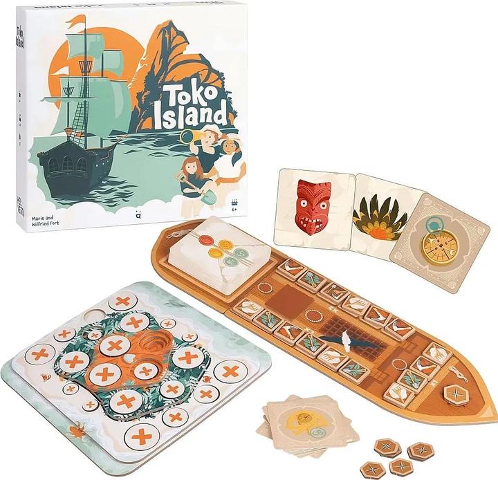 Produktbild Helvetiq Toko Island (Deutsch, Englisch, Französisch, Multilingual, 1 - 4 Spieler)