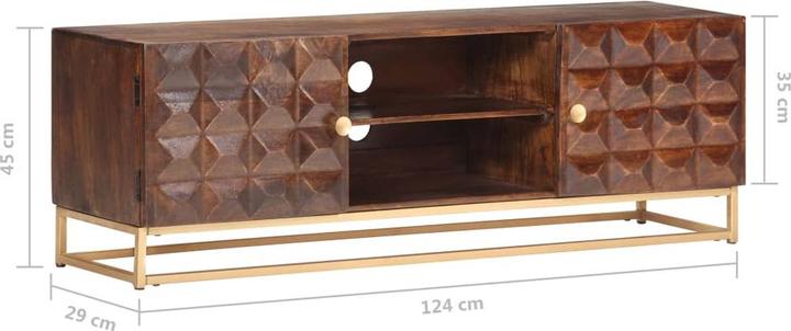 Produktbild VidaXL TV-Schrank (124 x 29 x 45 cm)