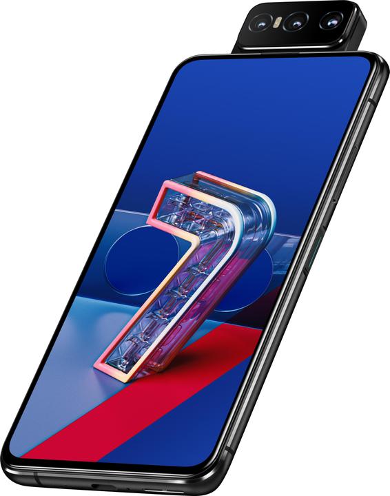 Produktbild ASUS Zenfone 7 Pro (256 GB, Aurora Black, 6.67", Dual SIM, 64 Mpx, 5G)