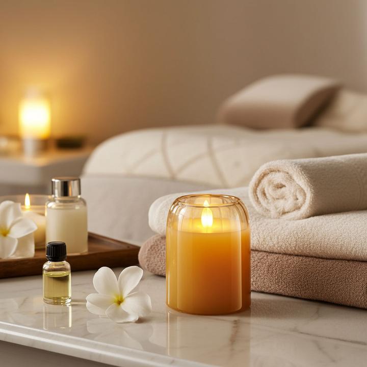 Produktbild Arti Casa LED Kerze ⌀7,5x10 creme movin