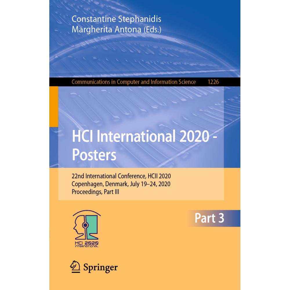 HCI International 2020 - Posters, Fachbücher von Constantine Stephanidis, Margherita Antona