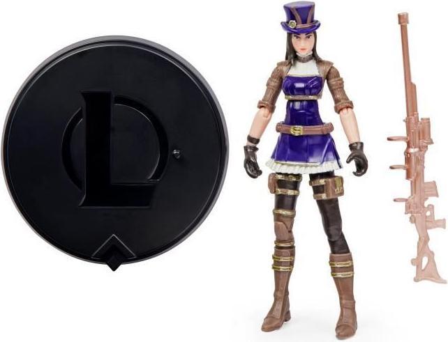 Produktbild Spin Master League of Legends Actionfiguren (Vi, Caitlyn, Ekko, Heimerdinger und exklusiver Jinx)