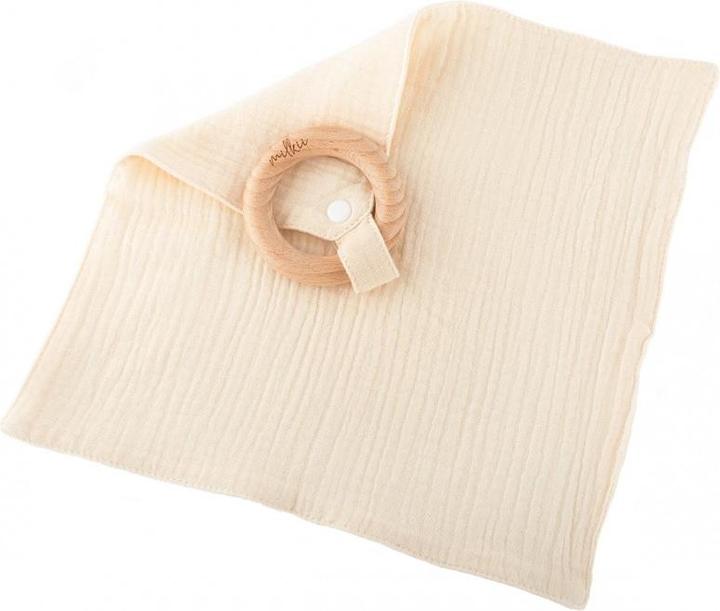 Actual product image Milkii Bite ring with Nuschi, off-white
