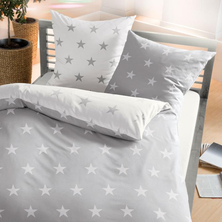 Immagine prodotto BettwarenShop Stelle d'argento (Set di biancheria da letto, 200 x 200 cm)