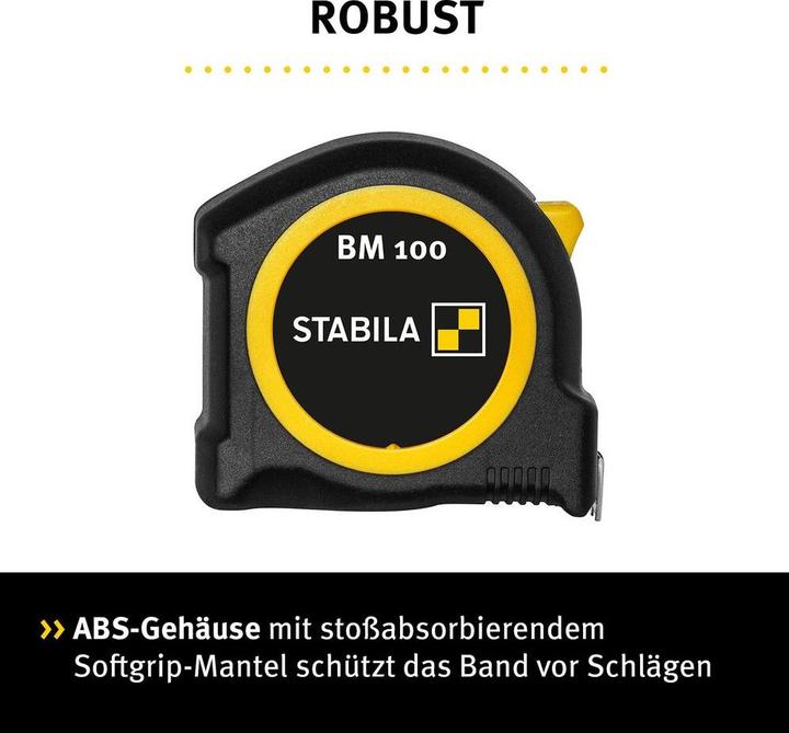 Actual product image Stabila 5m pocket tape measure BM 100 (5 m)