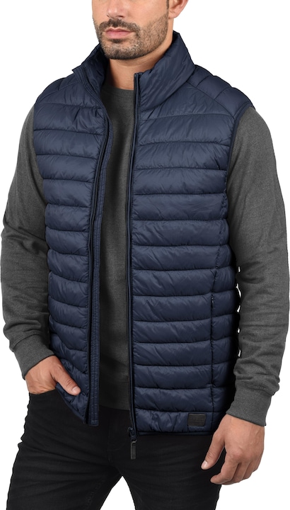 Actual product image Blend Nille Men's Quilted Gilet Vest Body Warmer With High Neck (M)