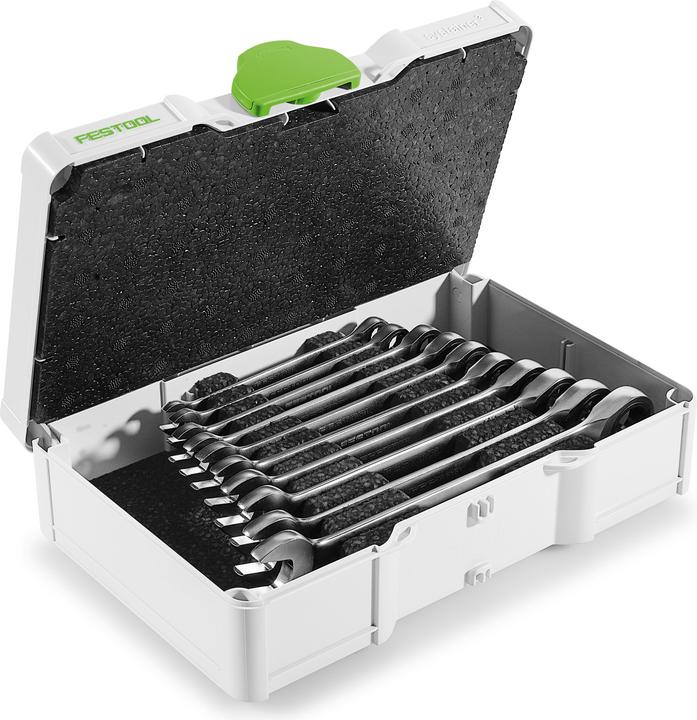 Image du produit Festool Jeu de clés mixtes à cliquet SYS3 S 76-RRS-Set (10 mm, 17 mm, 11 mm, 14 mm, 12 mm, 15 mm, 8 mm, 16 mm, 9 mm, 13 mm)