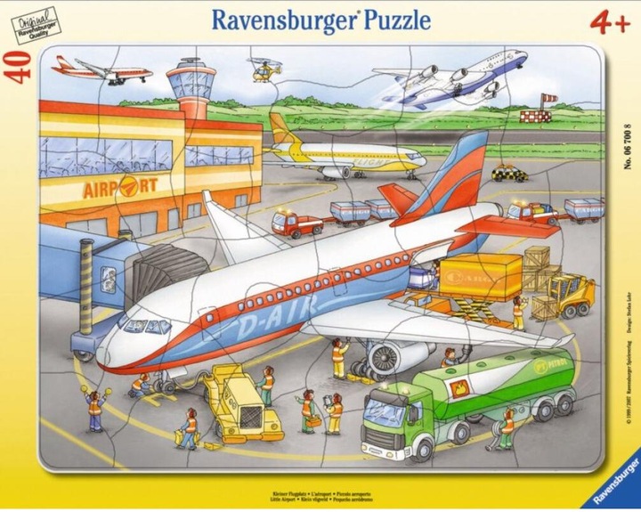 Productafbeelding Ravensburger Klein vliegveld (40 onderdelen)