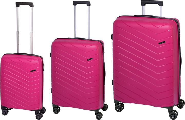 Actual product image Check.In Orlando - Trolley set of 3 (218 l, Hand luggage (up to 50 litres), L (90 - 115l), XL (from 140l))