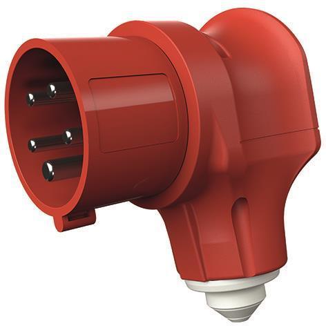 Produktbild Mennekes CEE Winkelstecker 16 A 5polig (CEE 16/5)