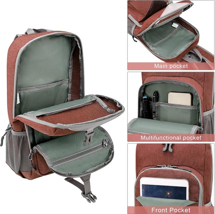 Produktbild Only-Bags.Store Wanderrucksack, kleiner Wanderrucksack, Radfahren, kompakter Schulterrucksack (10 l)