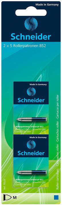 Actual product image Schneider 852 - Cartridge (Blue, 10 pcs.)