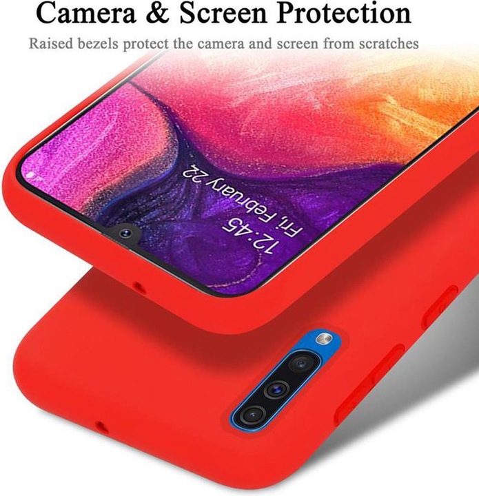 Produktbild Cadorabo TPU Liquid Silicone Case Cover (Samsung Galaxy A30s, Samsung Galaxy A50s)