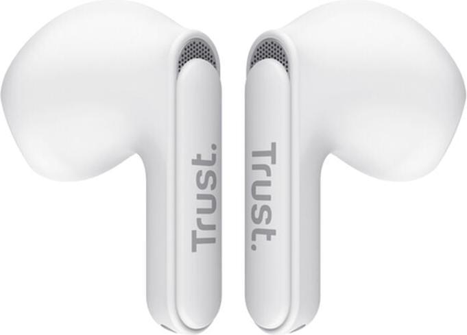 Produktbild Trust Yavi Bt Enc Earphones White (ANC, 6 h, Kabellos)