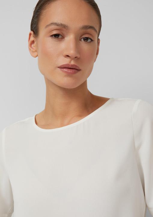 Immagine prodotto s.Oliver Crêpe-Shirt mit Reissverschluss (40)