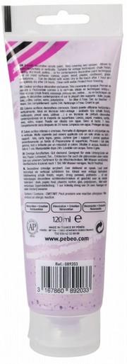 Produktbild Pebeo Decocrème Perlmutt Acrylfarben (Perlmutt Lila, 120 ml)