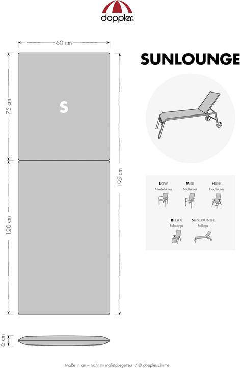 Produktbild Doppler Living (195 x 60 cm)