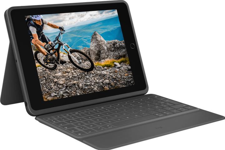 Actual product image Logitech Rugged Folio (FR, iPad 2021 (9th Gen), iPad 2019 (7th gene), iPad 2020 (8. Gen))