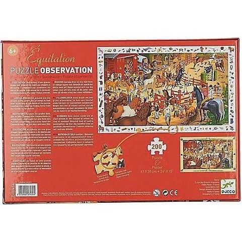 Thumbnail - Djeco In der Reitschule (200 Teile)